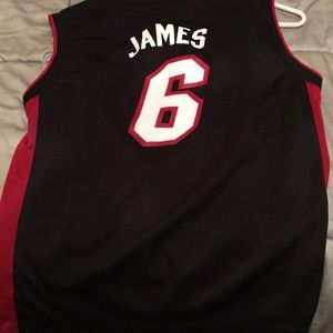 Lebron Miami heat jersey